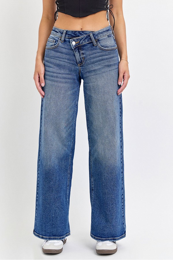 Low Rise Repositioned Wide Leg